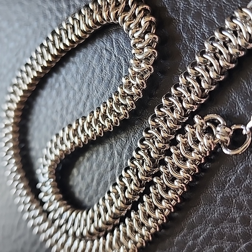 VTG Trifari Silver Chain Necklace